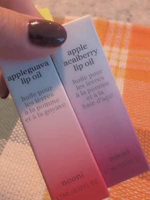 Okayyy Nooni, this little apple lip trio is TOO cute. 🍎✨ Two tinted lip oils + a ceramide lip mask for the ultimate glossy lip moment. Which one are you trying first? 💋 @NOONI #lipoil #nooni #lipmask #fyp #tiktokshopcreatorpicks
