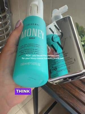 These are two of my hair care, hero products color wow have really knocked it out of the park with these. I took these on holiday and I just found that they kept my course frizzy hair under control in the heat and humidity. They will be perfect for winter as well in the UK when it is rainy #colorwow #frizzyhair #hairtransformation #hair #TikTokMadeMeBuyIt