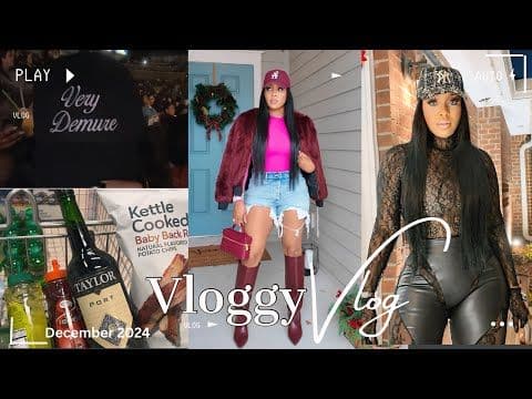 Dec 2024 Vlog | I was admitted to the hospital + Unboxing + 🔥 outfits + Concerts + Parties & More!