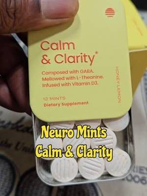Neuro Mints by @Neuro Gum #neuromints #clarity #tiktokshopcreatorpicks #neurogumnewarrivals #tiktokshopfalldealsforyou