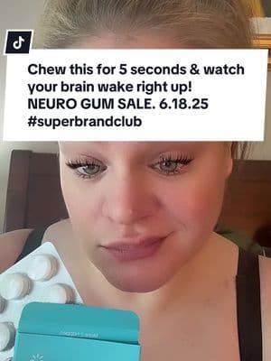 Chew this for 5 seconds and watch your brain wake right up! @Neuro Gum @neurogumofficial @neurogum #communityfest2025 #superbrandclub #summertransformation #summerwonderland 💙🦋💙🦋💙🦋💙🦋💙🦋 #creativesearchinsights #ugc #ugccreator #neurogum #gum #neurogumenergyandfocus #NeuroEnergy #Caffeine #Nootropics for #Energy & #Focus - #SugarFree with #Ltheanine #caffeine #vitaminb12 #b6 #b12 #mint #gum #supplement #supplements #clarity #sciencebacked #brainhealth #mentalclarity #performance #productivity #worksmart #naturalenergy #dailyfocus #mindhackenergylevels #tts #TikTokShop #tiktokviral #sale #freegiftwithpurchase 6.18.25