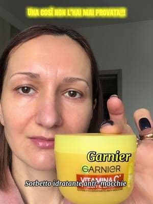 La nuova crema sorbetto alla Vitamina C di Garnier. #garnier #vitaminac #darkspot #tiktokshop