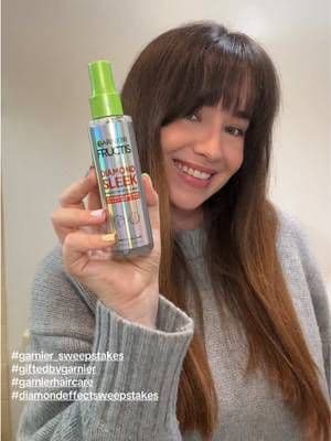shine like a diamond 💎 @GARNIER #garnier_sweepstakes #giftedbygarnier #garnierhaircare #diamondeffectsweepstakes