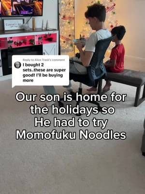 Replying to @Alice Trask now my son wants to stock up too🤣 #giftguide #ttsdelight #spotlightfinds #giftsforhim #giftsforher #freshforwinter #toptierdecember #newyearnewaura #tiktokshopholidayhaul #tiktokshopcreatorpicks #mademyyear #momofuku #asiannoodles #foodiesoftiktok #trendingfood #snacktok