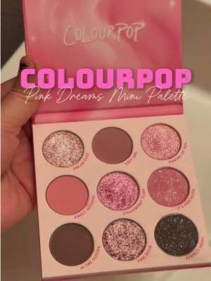 If you’ve been searching for the perfect pink eyeshadow palette, the ColourPop Pink Dreams 9-Pan Eyeshadow Palette is such a pretty find. 🎀✨ This mini ColourPop palette has a mix of pink, mauve, and deeper shades with matte, metallic, and shimmer finishes, so you can create everything from an easy everyday pink eye look to full-on pink glam. The pressed powder shadows are pigmented, silky, and blendable, plus the compact 9-pan size makes it perfect for your makeup bag or travel. 💕✨ If you love pink makeup, ColourPop eyeshadow palettes, soft glam makeup, shimmer eyeshadow, or affordable eyeshadow palettes, Pink Dreams is definitely one to look at. 🎀 @ColourPop Cosmetics #colourpop #tiktokshopsummersale #tiktokshopbacktoschool #backtoschool #tiktokshopcreatorpicks