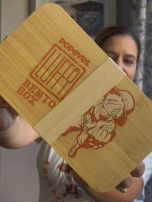 @Popeyes just surprised me the the best birthday present! Remember how I waited 6 hours in the rain and sunshine trying to score the @Toei Animation One Piece Collaboration Luffy Bento Box at their LA location? Well Popeyes saw my video and reached out asking if they could send me something… Never did I think it would be the Luffy Bento Box 😱 I’m pinching myself and cannot believe it. I am so grateful for this special gift. If you haven’t tried the Luffy Bento Meal from Popeyes then what are you waiting for?! It comes with 2 piece chicken, Mac & cheese, chopper cupcake (which is soooo good) and Gum-Gum lemonade. Get it now while you can! Thank you so much for this surprise Popeyes! • • • #popeyesonepiecebentobox #onepiece #onepiecefan #gifted