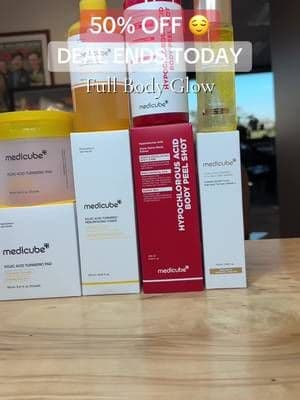 Brighten and glow with the savings on this great smelling bundle #tiktokshopcreatorpicks #medicube