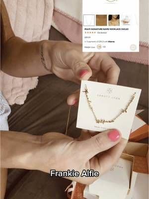 So exciting!! Got my first @Abbott Lyon delivery! I am so pleased! What gorgeous jewellery. Use my code for a 15% discount ALCOLL15-qavv63 Let me know what you think ❤️ #abbottlyon #jewellery #happy #discount #signaturenecklace #necklace #quality #collaboration #fyp #theALcollective #unboxingasmr #unboxing #amsr