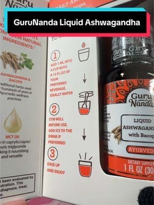 Reduce your stress anxiety and sleep better ‼️ GuruNanda Liquid Ashwagandha is something to look into for help with those symptoms one may have. 🫶🏽🙏 ##GuruNanda#Liquid #Ashwagandha ##GuruNandaLiquidAshwagandha#LiquidAshwagandha #tiktokmademebuyit #tiktokshop ##TikTokShopMothersDay##TikTokShopRestock##spotlightfinds#tiktok