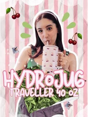 This cup is my current fave! 🍒 perfect for a girlie on the go! Check out @HYDROJUG here on #tiktokshop ❤️ #hydrojug