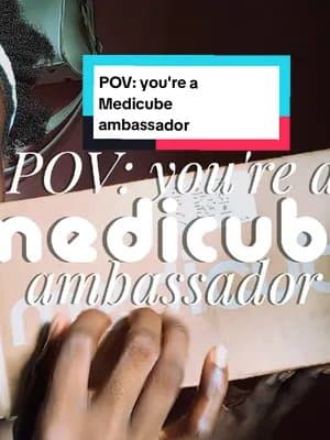 being a Medicube ambassador is getting random pr😍want to become one? #medicubeambassador #medicubepartner #pr #prunboxi