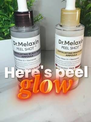 🛍️ DR MELAXIN PEEL SHOT Dull, textured skin not giving glow?! 😩 It’s time to exfoliate the RIGHT way 👀 This helps smooth, brighten, and bring your glow BACK ✨ Add to cart NOW! #tiktokshop #tiktokmademebuyit #glowingskinjourney #skincaremusthaves #texturefix