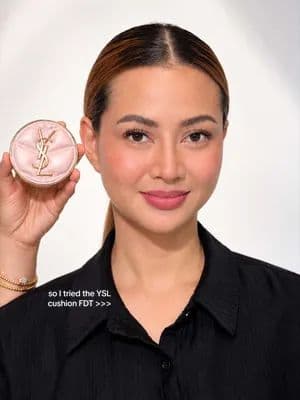 Cushion foundations aren’t new, but I wanted to see what @YSL Beauty could bring to it from a makeup artist’s perspective. The coverage, tone and payoff genuinely surprised me- esp how skin-like the finish stayed. Now I’m curious : are cushion foundations already part of your routine, or are you still loyal to liquid foundations? 👇🏻 #yslbeauty #giftedbyyslbeauty #beautycreatorclub #cushionfoundation #promakeupartist