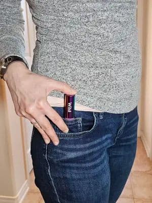 I don't know about you, but I definitely need my lip balm when I go out! Featuring Wild's new Chrome Lip Balm case! I think it's super cute and goes with pretty much anything! A cool feature is that it has a screw top, so no more accidental openings in your bag! This case pairs wonderfully with their new lip balm scent, Black Cherry! 🎉 Save 20% off your order with promo code: PLUMIE ✨️ Shop Wild: https://wearwild.com/?discount=PLUMIE @wildrefill @wildrefillus #wildrefill #wild #wildpartner #lipbalm #lipbalmlover #wintercare #refillable #chrome #yesplease #lipcare
