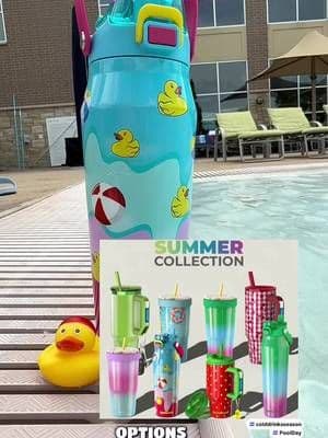 Summer drinks just got an upgrade ☀️✨ These Frost Buddy Summer Collection tumblers are giving pool days, beach trips, road trips, lake weekends, gym runs, and everyday iced coffee energy 💖 I’m obsessed with all the different patterns and colors. There’s literally one for every personality in your family 🌴🍒🦆 ✨ Double wall stainless steel ✨ Keeps drinks ice cold for hours ✨ Leak resistant lids ✨ Straw friendly ✨ Reusable and durable ✨ Summer aesthetic goals ✨ Perfect for travel, gym, pool, beach, boating & vacations Which one are you grabbing first? 👀 The cherry print, duck pool party, or shimmer ombré? 🍹 #SummerCollection #FrostBuddy #TikTokMadeMeBuyIt #SummerEssentials #poolparty