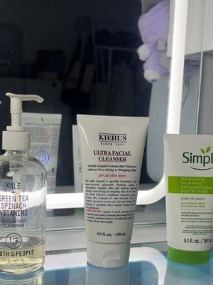 I would recommend all @Youth To The People @Kiehl's Since 1851 @Simple Skincare US @PURITO SEOUL @biodance_official @Rael @anua_global @The Face Shop US #cleansers #exfoliatingskincare #oilcleansers #giftedbykiehls #skincarecontent