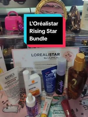 #AD I recently got accepted to a content creator community run by L'Oréal which provides opportunities for beauty creators to test new products, attend masterclasses and exclusive events! I received my rising star bundle as a reward for reaching Rising Star status on Lorealistar community. So grateful to have received such a generous gift and looking forward to making content with them! @CeraVe UKI @L'Oréal Paris UK @Garnier @La Roche-Posay #risingstarboxlorealistar #lorealistaruk #gift