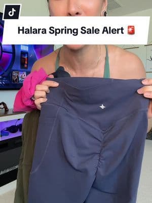 Halara Sale Alert! 🚨 spend over $69 and get 20% off. Seriously, these are comfy. Showing them off because, well, they're my current favorites. Check the link if you're looking for some new leggings.Sale starts the 20th! #Halara #Leggings #Activewear #SeamlessLeggings #WorkoutClothes #FitnessFashion #SaleAlert #TikTokShop #ComfyClothes #tiktokshopspringglowup #socinched