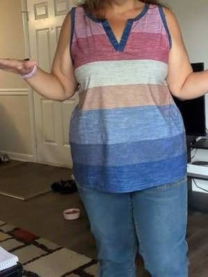 Bloomchic goes up to a size 6X #tiktokshopsummersale #plussizeclothing #plussizeclothes #tiktopshopfinds #tanktop