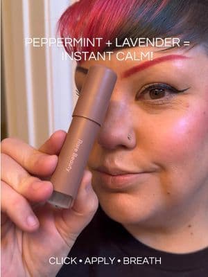 POV: you’re a busy mom who needs a calm reset during chaotic days 💗 This @Rare Beauty aromatherapy pen is my go-to for quick stress relief on the go. Cooling peppermint, relaxing lavender, and soothing niacinamide make this the perfect pocket self-care moment that doesn’t disturb makeup. #rarebeauty #tiktokshopsparkcreator #tiktokshopcreatorpicks #aromatherapy #beautyonthego