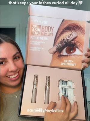 #GiftedByMaybelline POV: you finally found a mascara that keeps your lashes curled all day ✨ @Maybelline NY #BodyMascaraLiftCheck