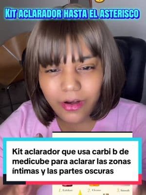 Kit aclarador, el cual también usa Cardi B, te va a aclarar todas las partes oscuras y que cargues con zonas desiguales en tu cuerpo donde tengas manchas, ya sean los codos la rodillas, las partes íntimas la cara, el cuello, las nalgas te va a aclarar todo lo que tengas que aclarar lo cual es ideal ahora para tiempos de@medicube US Store @medicube global #cardib #medicube #aclararlapiel #tiktokshop #exfoliante #skincare #medicubekojicacidtumericgelmask #tumericvitaminecscrubbody #kojicacidturmericbodywash #medicubesmoothandclearbodyset #turmericcleansingmousse #kojicacidturmericpeelshot #mymedicubeskincareroutine #medicubekojicacidtumeric #medicubeskincareroutine #kojicacidtumericpeelshot #skincareroutine #skincaretips #skincareproducts #skincaretiktok