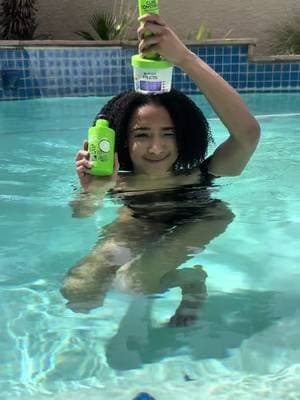 My summertime hair has never been better. 💚 @GARNIER #giftedbygarnier