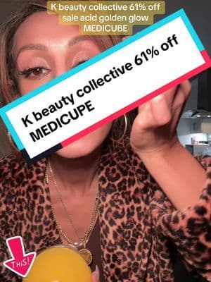 K beauty collective 61% off COGIC acid golden glow #KBeautyCollective #TikTokShopViralKoreanSkinCare #TikTokShopKBeautyCollective #MEDICUBE#SkinCareJourney@medicube US Store