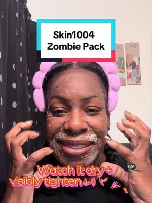 I can’t move my face 😳but I love it! 😍@SKIN1004 US #skin1004zombiepack #skin1004 #creatify #icantmovemyface #tiktokshopglowup