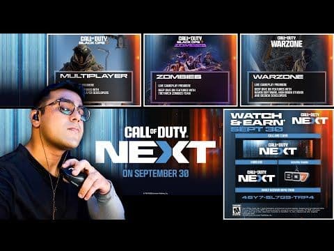 #CODNext Showcase Tomorrow! Black Ops 7 and New Warzone
