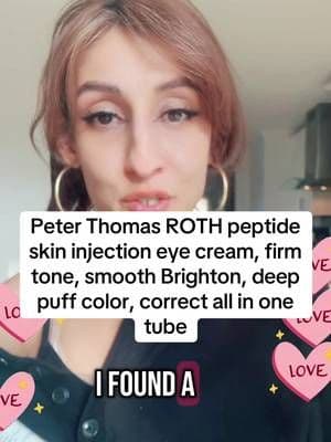 Peter Thomas ROTH is the best on his eye care. I love this injection eye cream, peptides deep puffs smooth out my under eye #PeterThomasROTH #PETERTHOMASROTH @@Peter Thomas Roth Labs##SkinCare##SkinCareMatureSkin##SkinCareRecommendations##EyeCare##Selfcare ##SkinRoutine##DePuffInBrightonOnTheirEye##Peptides##Hydrating##Glow##SkinCare##TikTok##TikTokShop##TikTokCreator##OnlyOnTikTok