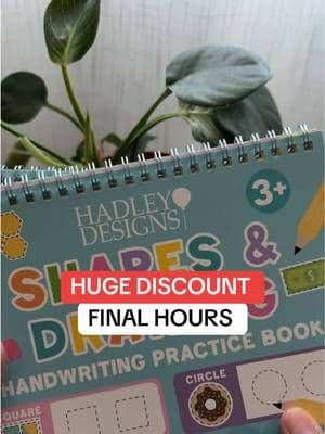 Help your little ones practice writing their alphabet, numbers, lines and more. ✨ @Hadley Designs #tiktokshop #groovedhandwriting #kidactivities
