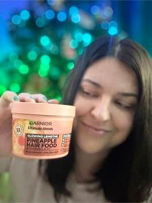 ✨ Review ✨ The 3-in-1 Hair Saviour 🍍 The Garnier Ultimate Blends Pineapple & Amla Hair Food 3-in-1 Mask made an incredible first impression on me—its scent is absolutely amazing! I love that it can be used in three different ways, but my favorite is as a leave-in treatment. I apply a small amount to my lengths and ends (avoiding the top of my head, which tends to get greasy) and it works wonders. My hair looks glowing, healthy, and smooth, with no visible split ends. Plus, the tropical pineapple scent lingers all day, which is such a bonus! My ends, which are usually dry, feel hydrated without being weighed down. What makes this mask even more impressive is its nourishing formula, enriched with vitamins C, E, and F. These help to strengthen and revitalise the hair, leaving it soft and manageable. As someone who values cruelty-free cosmetics, I’m thrilled that Garnier is committed to this. Knowing it’s made with 97% natural origin ingredients, including pineapple and amla, makes it even better. I’d definitely recommend this mask if you’re looking for a versatile product that delivers real results. It’s a game-changer for dull, dry hair! ✨ Join Garnier Community with my Code: 143889285 💚 #mygarniercommunity @Garnier #testandreview #hairmask #GarnierHairFood #PineappleAndAmla #HealthyHairGoals #CrueltyFreeBeauty #HairCareRoutine #Gifted