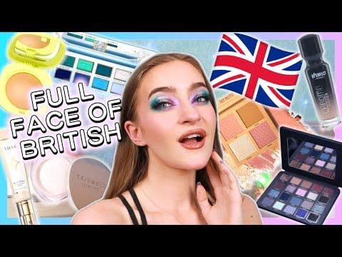 Full Face Of British Makeup Brands!! (huge hits and bigger misses...)
