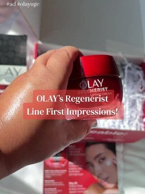 OLAY’s Regenerist line so far has got to be one of my favs. Thank you to @Olay Skin Care for this partnership! ❤️🧴 #gifted #onlyolay #OlayUGC @chimeable