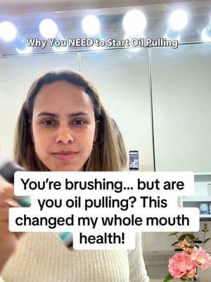 If you’re not oil pulling yet… you’re seriously missing out! This natural rinse from @Gurunanda leaves my mouth super fresh and helps whiten teeth too! Coconut + mint = perfection.@GuruNanda LLC @Puneet Nanda bridge the gap #GuruNanda #gurunandaoilpulling #OralCareRoutine #NaturalWhitening #TikTokMadeMeBuyIt #FreshBreath #WellnessHack
