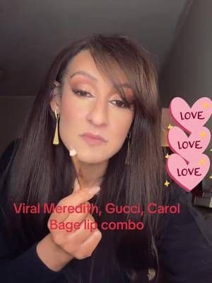 A high end blip combo, Meredith’s favorite Gucci color lipstick Carol Bay #Gucci #Lipstick #LipCombo #MeredithLipCombo #CarolPage #Beauty #Makeup #MakeupAddiction #MakeupDolls #MakeupObsession #MakeupLover #MakeupAttic #TikTok #TikTokShop #TikTokCreator #TikTokShopspring glow up #meidu @Gucci #CharlotteTilbury #IconicNude @Charlotte Tilbury