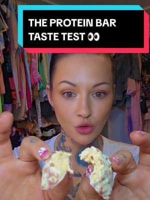 They sent me a mystery little 4-pack that they DON'T EVEN SELL 😂 So naturally…we had to taste test all four. Which flavor are you grabbing? I dare you to pick a favorite! @More nutrition #ProteinBars #ProteinSnacks #SnackTok #FoodTok #TikTokShop