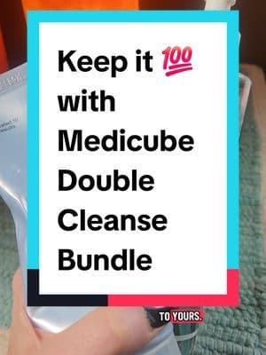 Oil base cleansers for oily skin? Yep, Medicube's double cleanse system is the perfect deep clean with salicylic acid in both steps. #creatorsearchinsights #Ttsmidwest #tiktokshopblackfriday @medicube global