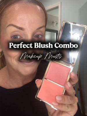 The perfect blush combo. #blush #makeup #makeupover40 #tiktokmademebuyit #makeuptutorial