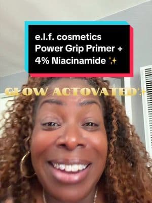 The Power Grip glow-up is HERE. 💖✨@e.l.f. Cosmetics #PowerGripPrimer #Niacinamide #GlowySkin #tiktokshopcreatorpicks #tiktoksummersale
