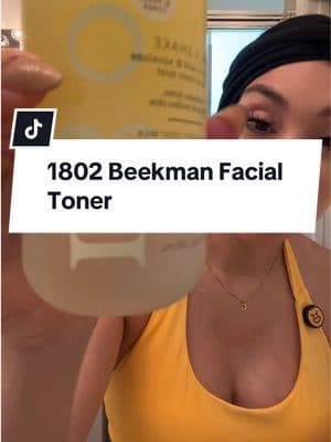 If you guys follow me, you will hear me talk about hydration in everything because it plays such an important part with our skin and how it looks under make up. #beekman1802 #facialtoner #poreminimizer #makeuphacks #mugwort #hyaluronicacid #skincare #tiktokshopspringglowup #creatorboostcamp #tiktokshopcreatorpicks