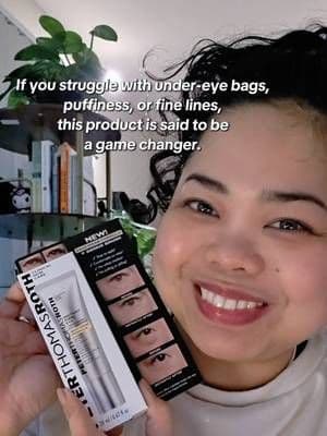 So I gave in and just tried this for the first time and… I wasn’t prepared! You can actually feel it tightening. My under-eye feels like it’s being stretched and lifted, almost like it’s drying down like a paste. And then it starts smoothing out the lines and puffiness right in front of you. It’s so weird…but in a good way. The results are instant and I only used a tiny amount. @Peter Thomas Roth Labs #peterthomasroth #eyecare #eyecaretips #undereyecircles #tiktokshopblackfriday