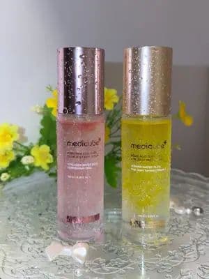 Secret to glowy happy skin! 💕 #medicube #medicubeskincare #koreanskincare #ambassador #ugccreator @medicube global