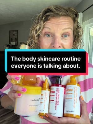 POV: You finally start treating your body like your face. ✨ If you’re dealing with body acne, rough texture, strawberry legs, or dark spots, this K-beauty body care routine from @medicube global combines exfoliating and brightening ingredients to help improve smoother-looking, more even-toned skin. #tiktokshopsummersale #tiktokshopblackfriday #tiktokshopcybermonday #falldealsforyou #medicube * Medicube * Medicube Body Care * Medicube Body Care Set * K-Beauty Body Care * Korean Body Care * Body Skincare Routine * Body Care Routine * Body Acne * Body Acne Treatment * Back Acne * Chest Acne * Body Breakouts * Body Wash for Acne * Hypochlorous Acid * Kojic Acid * Turmeric Body Wash * Brightening Body Care * Dark Spots on Body * Post Acne Marks * Uneven Skin Tone * Hyperpigmentation * Body Texture * Rough Skin * Bumpy Skin * Keratosis Pilaris * KP Skin * Strawberry Legs * Dead Skin Removal * Exfoliating Body Care * Body Peel * Exfoliating Body Wash * Body Toner * Body Toner Pads * Body Mist * Smooth Skin * Glowing Skin * Glass Skin Body * Summer Body Care * TikTok Made Me Buy It * TikTok Shop Finds * How to get rid of body acne * How to fade dark spots on body * Best body wash for body acne * Best K-beauty body care * How to smooth rough skin * How to get rid of strawberry legs * Best body care routine * How to brighten uneven skin tone * Products for keratosis pilaris * Body care for sensitive skin * How to exfoliate your body * Body skincare that actually works