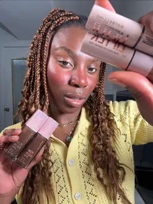 NEW FOUNDATION ALERT ‼️ Maybelline’s NEW Lifter Plump & Glow Foundation @Maybelline NY #gifted #maybellinefoundation