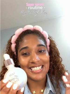 ¿Cinco beneficios para la piel en un solo sérum? 👀✨ ¡Sí, por favor! Me encanta cuando puedo simplificar mi rutina sin dejar de darle a mi piel todo el cuidado que necesita. @Olay Skin Care #giftedbyOlay