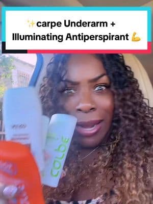 Dark, uneven underarms? Try THIS instead. @Carpe #Carpe #CarpeUnderarm #UnderarmCare #carpeilluminating #tiktokshopbacktoschool