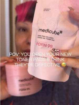 Trying the viral @medicube global PDRN Pink Collagen Jelly Toner Pads and I totally get the hype. 💗 These cooling jelly toner pads are packed with 99% Salmon DNA PDRN, collagen, niacinamide, and madecassoside to help hydrate, soothe, and leave skin looking plump and glowing. I've been loving them as part of my skin prep routine before makeup because they leave my skin feeling refreshed, smooth, and ready for the day. If you're on a glass skin journey, these are definitely worth a look. ✨ #medicube #dealsforyoudays #summerfinds #dfyd #tiktokshopcreatorpicks