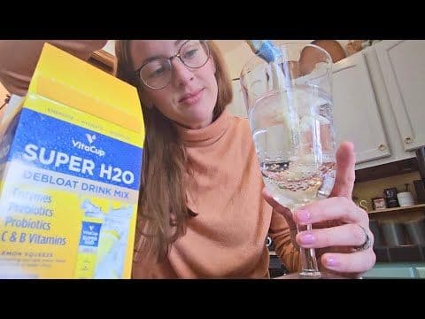 VitaCup Super H2O Bloat Relief Drink Mix Review | Lemon Squeeze